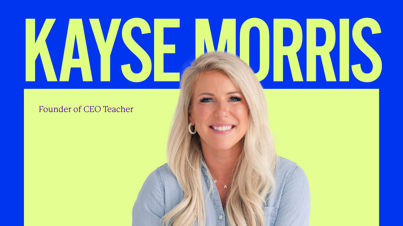 Kayse Morris Empowering Teachers Through a 7Figure Education Business